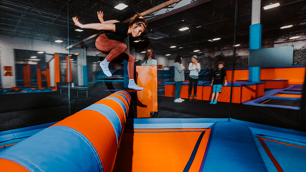 Air discount jumping place