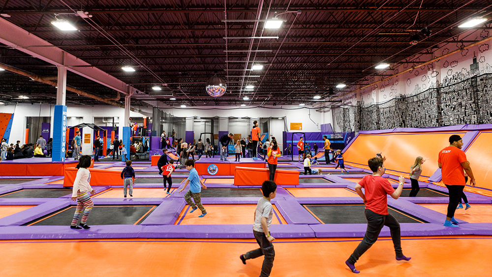 Trampoline hotsell park niles